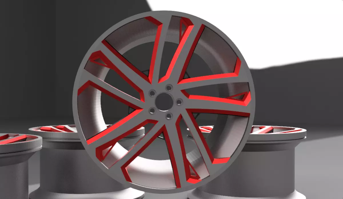 Sport rim 8 - ultimax 3D model_0
