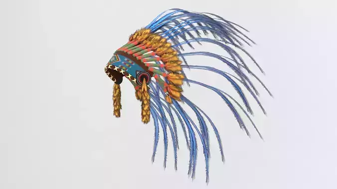 Feather headdress