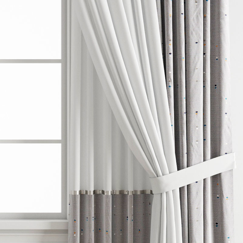 Curtain 399 3D model_3