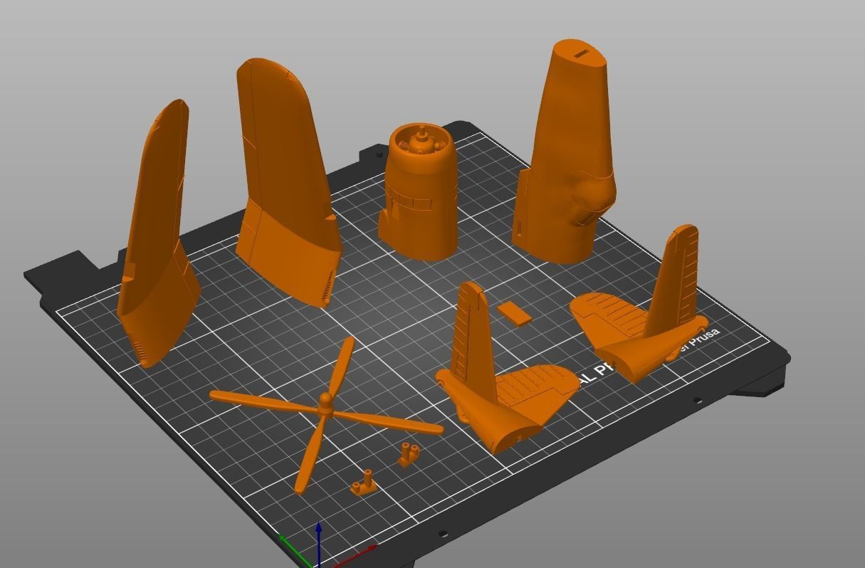 Vought Chance F4U-4B CORSAIR -3D print 3D model 3D printable | CGTrader