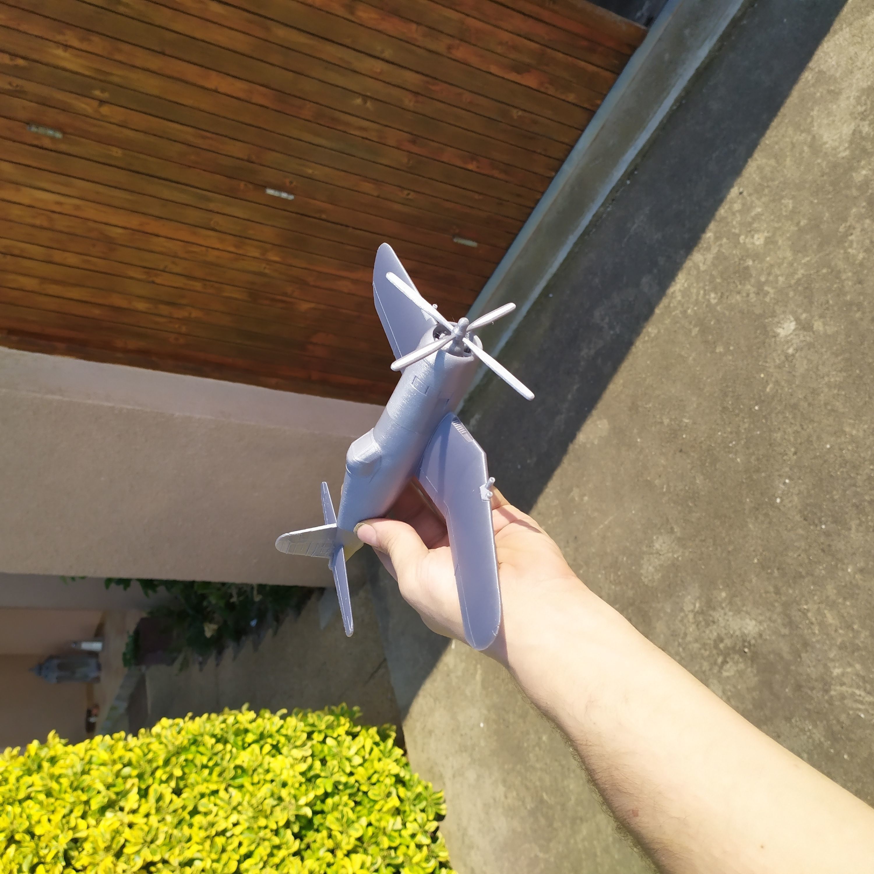Vought Chance F4U-4B CORSAIR -3D print 3D model 3D printable | CGTrader