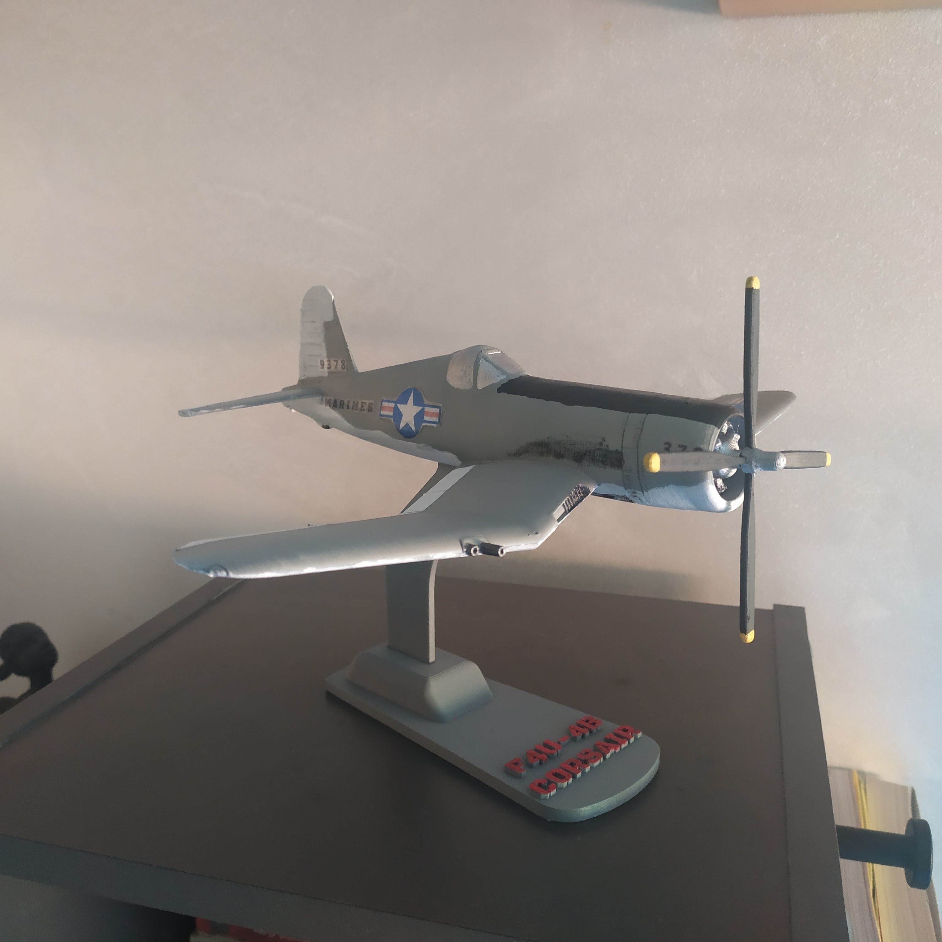 Vought Chance F4U-4B CORSAIR -3D print 3D model 3D printable | CGTrader