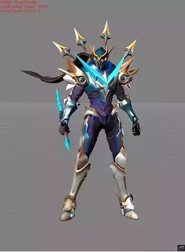 Gussion Cosmic Gleam Skin