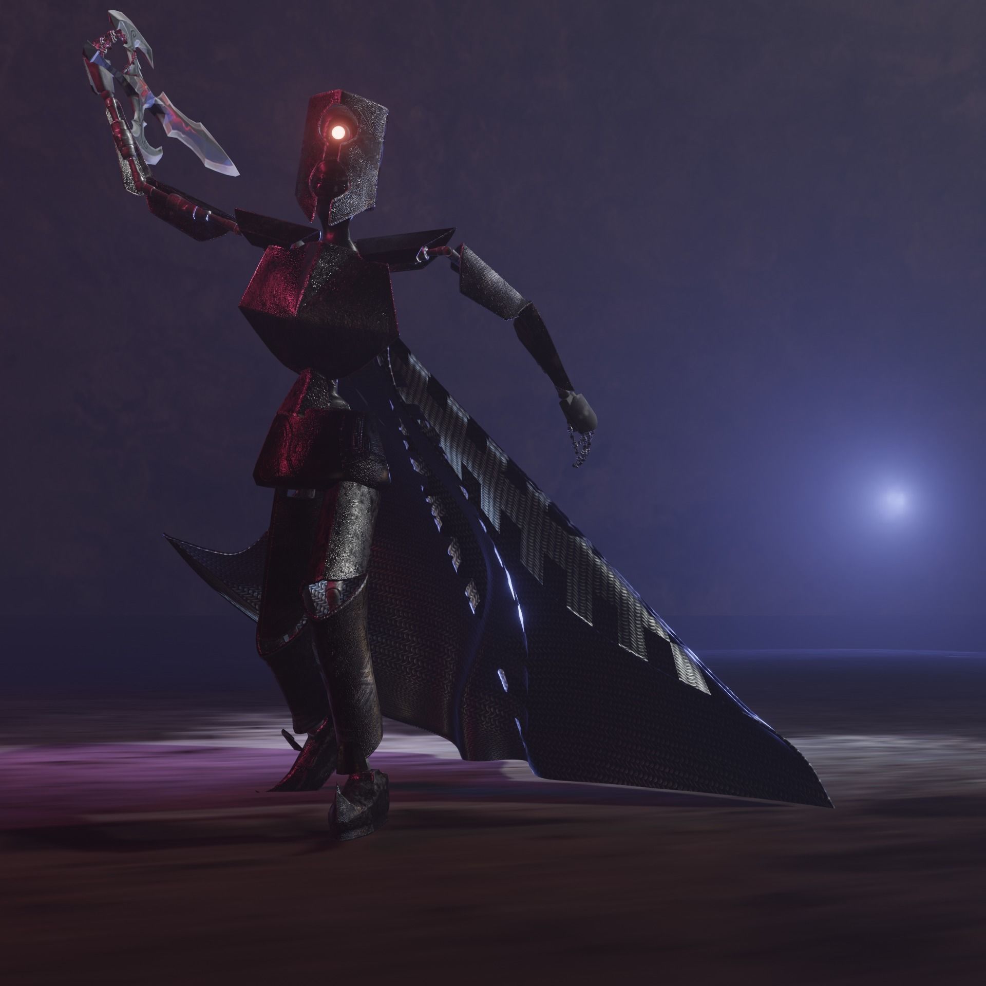 Elite Fierrov - Character Animated Low-poly 3D model_3