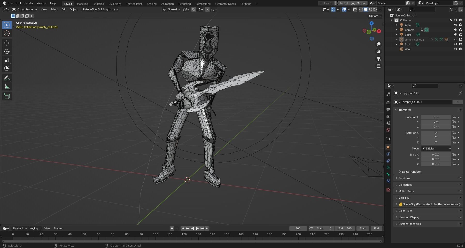 Elite Fierrov - Character Animated Low-poly 3D model_8