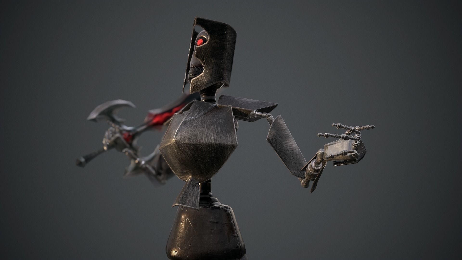 Elite Fierrov - Character Animated Low-poly 3D model_4