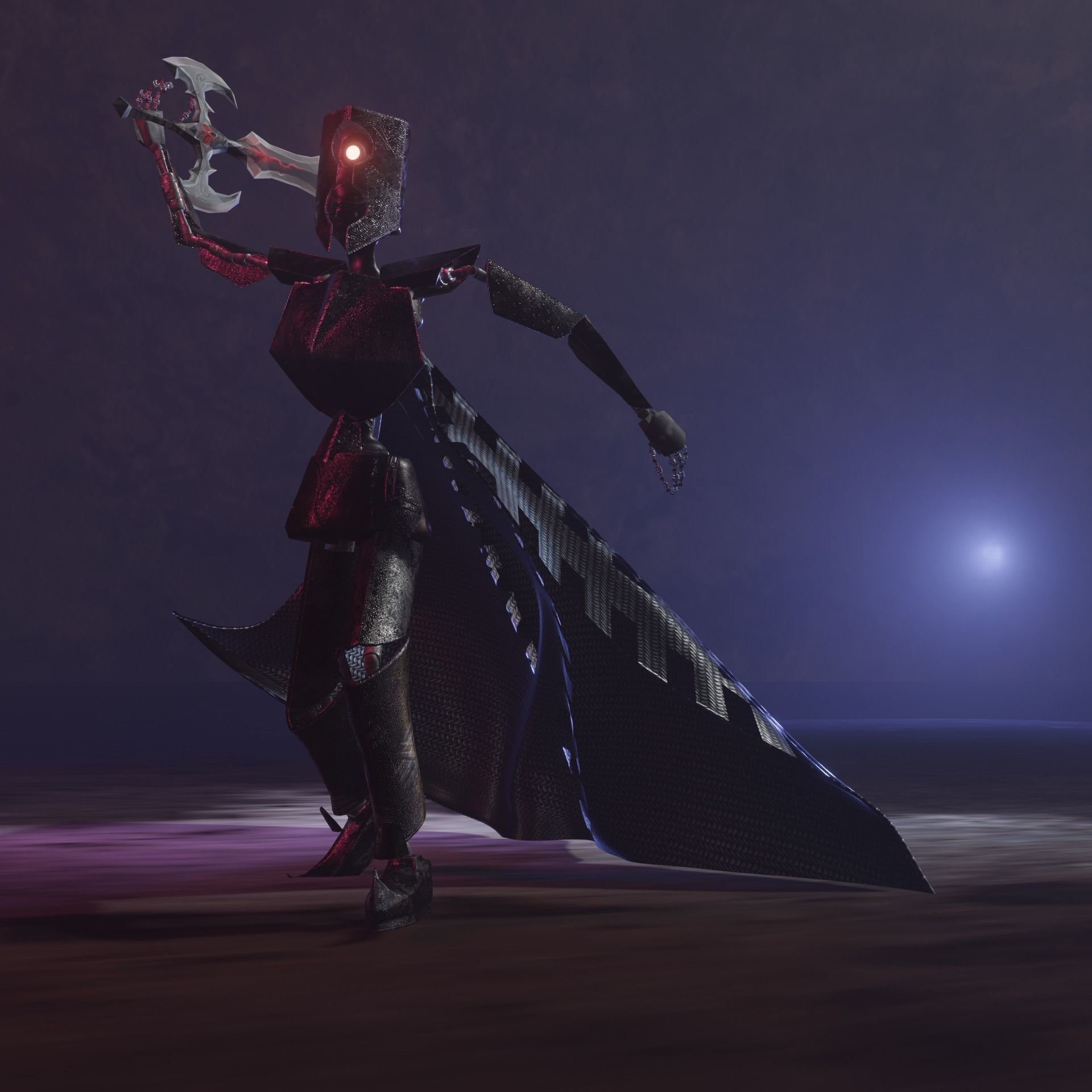 Elite Fierrov - Character Animated Low-poly 3D model_9