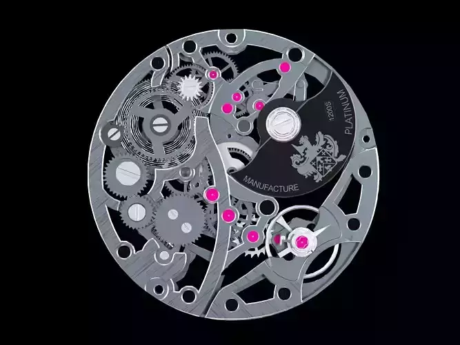 Watch 14 lowpoly Low-poly 3D model