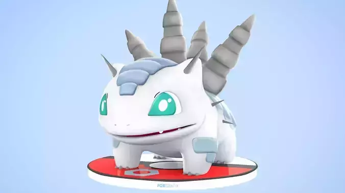 Pokemon Bulbasaur Steel Type Concept