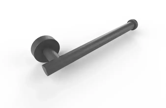 Towel Bar 01 Free low-poly 3D model