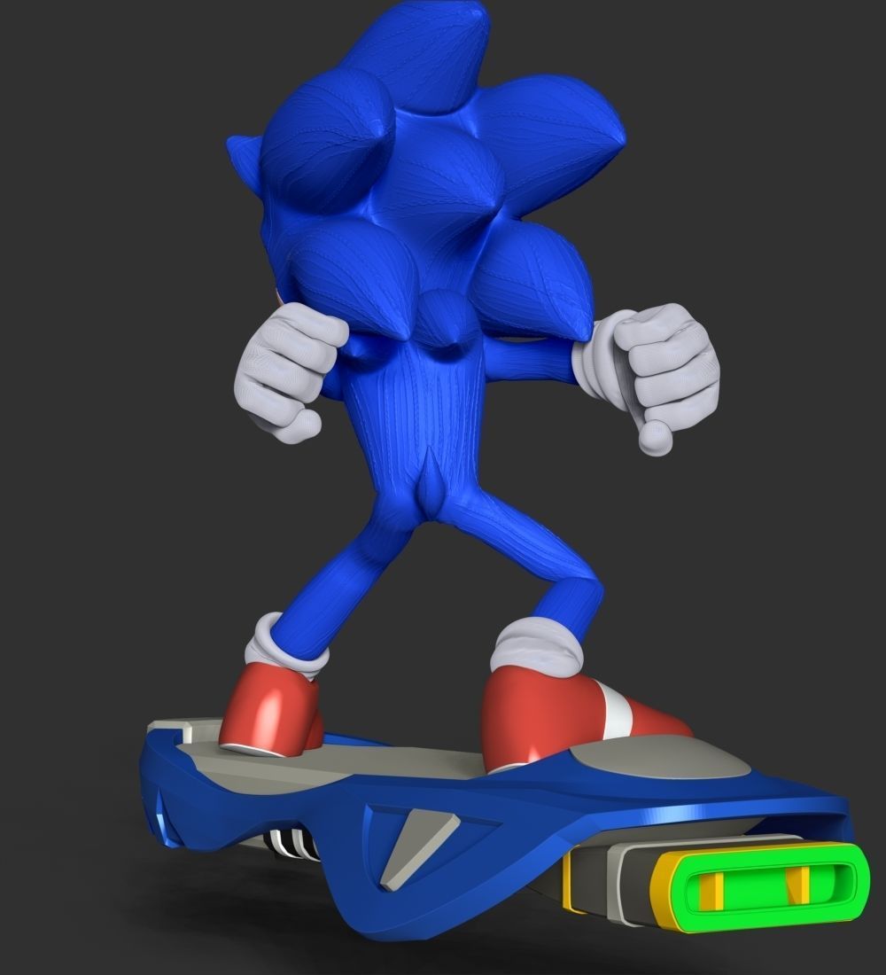 Sonic the Hedgehog 2 3D print model_12