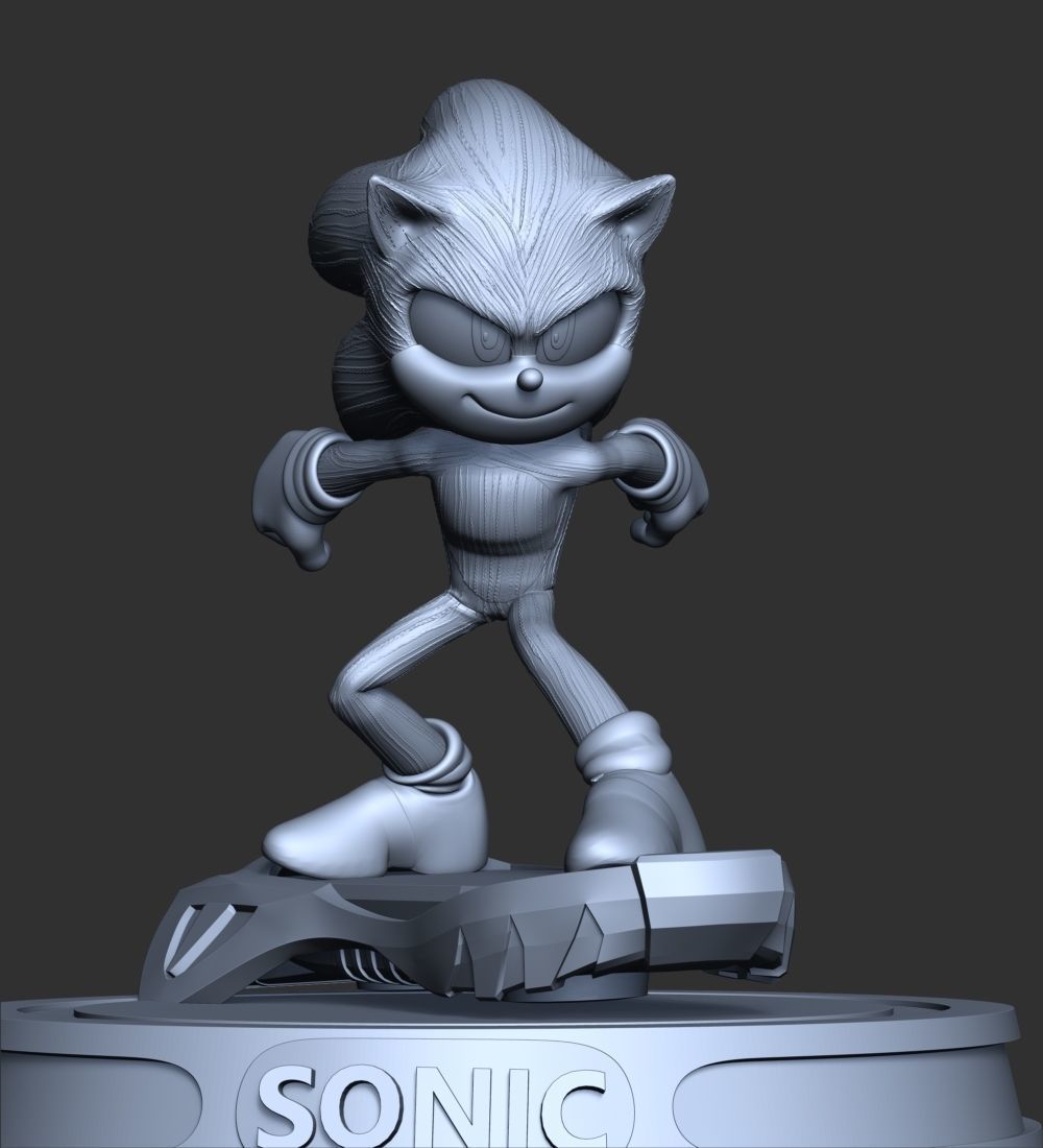 Sonic the Hedgehog 2 3D print model_14