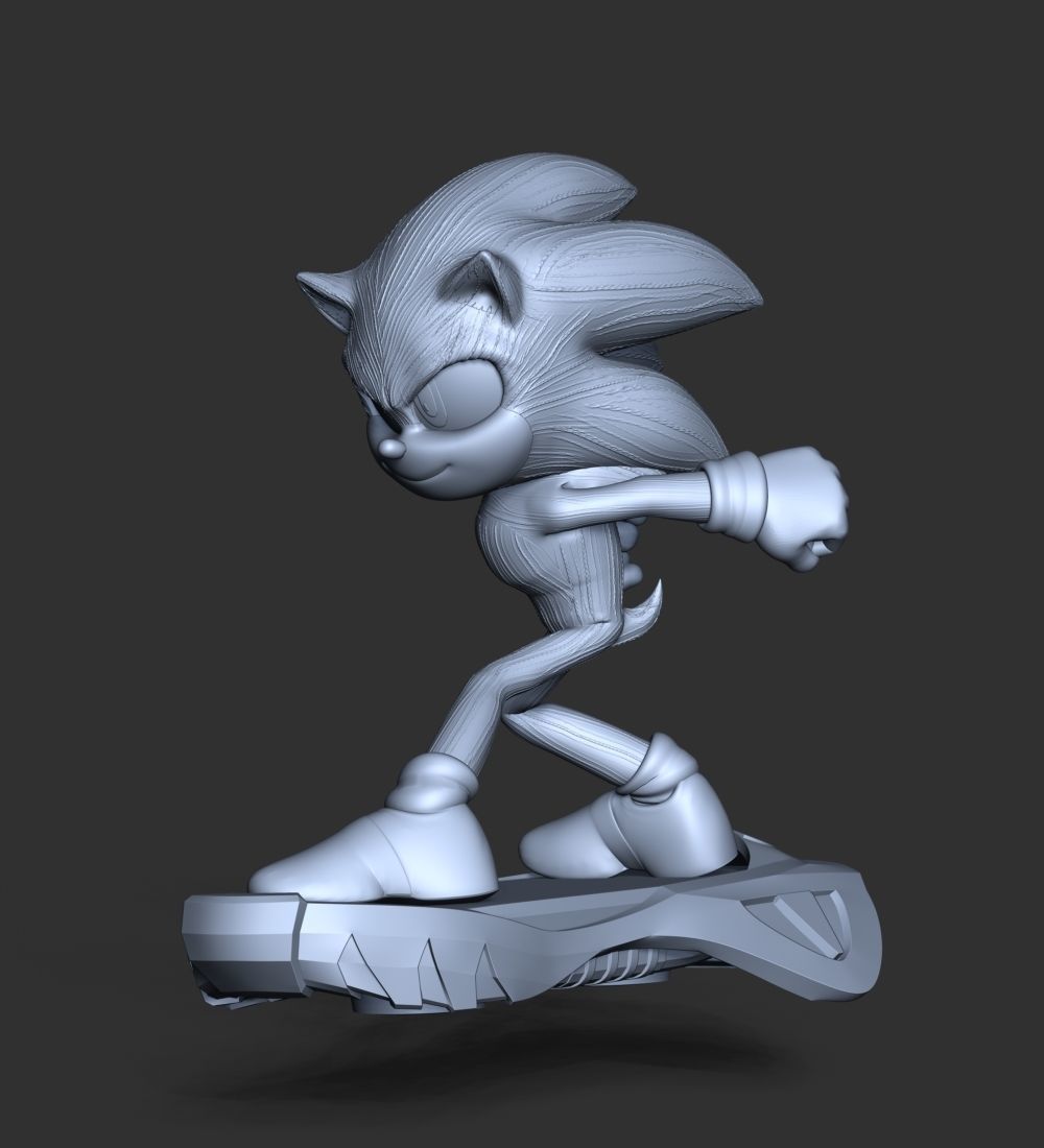 Sonic the Hedgehog 2 3D print model_16