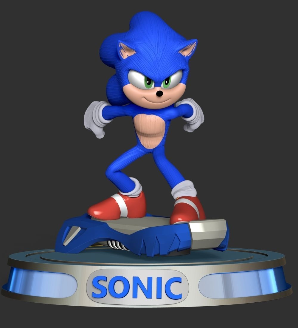 Sonic the Hedgehog 2 3D print model_8