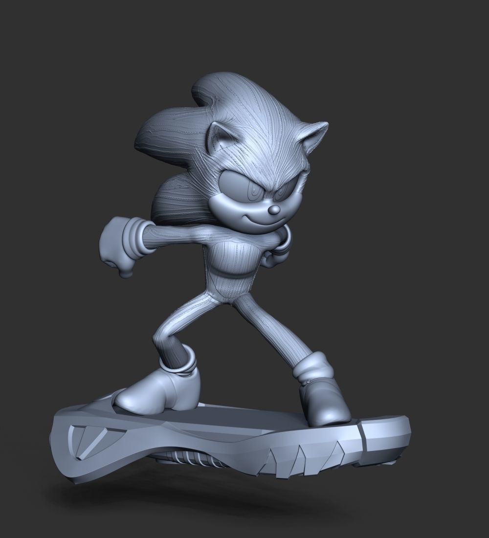 Sonic the Hedgehog 2 3D print model_15
