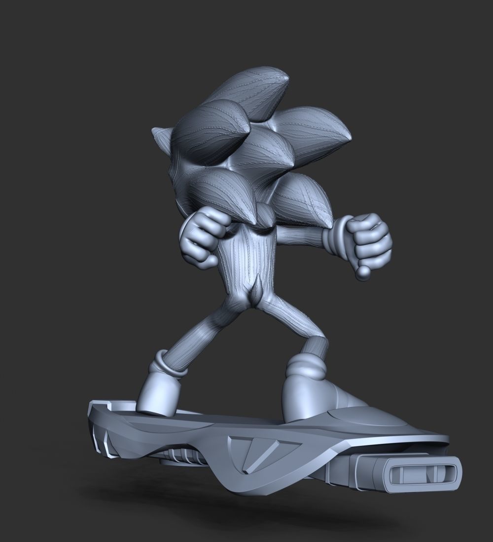 Sonic the Hedgehog 2 3D print model_11