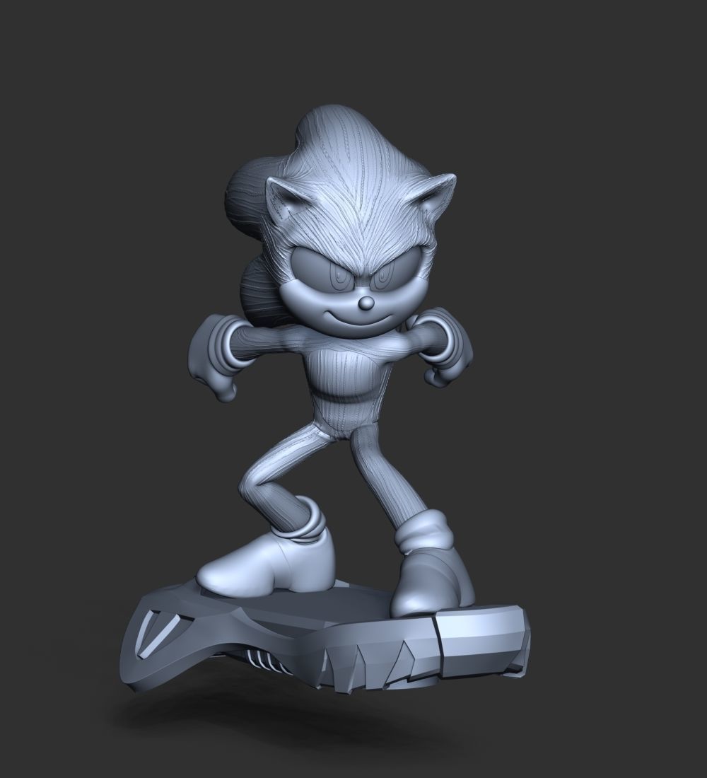 Sonic the Hedgehog 2 3D print model_9