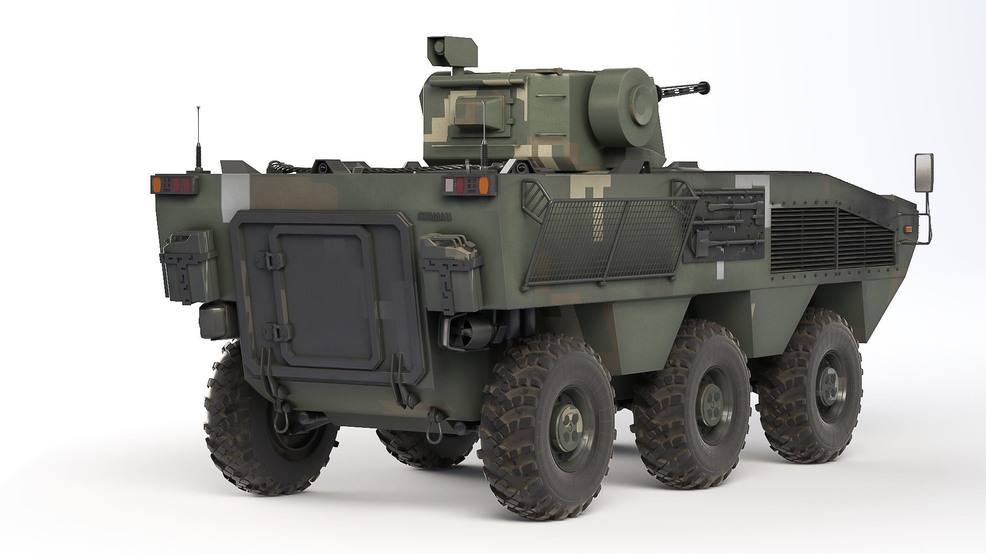 BTR Otaman-3 2019 3D model_1