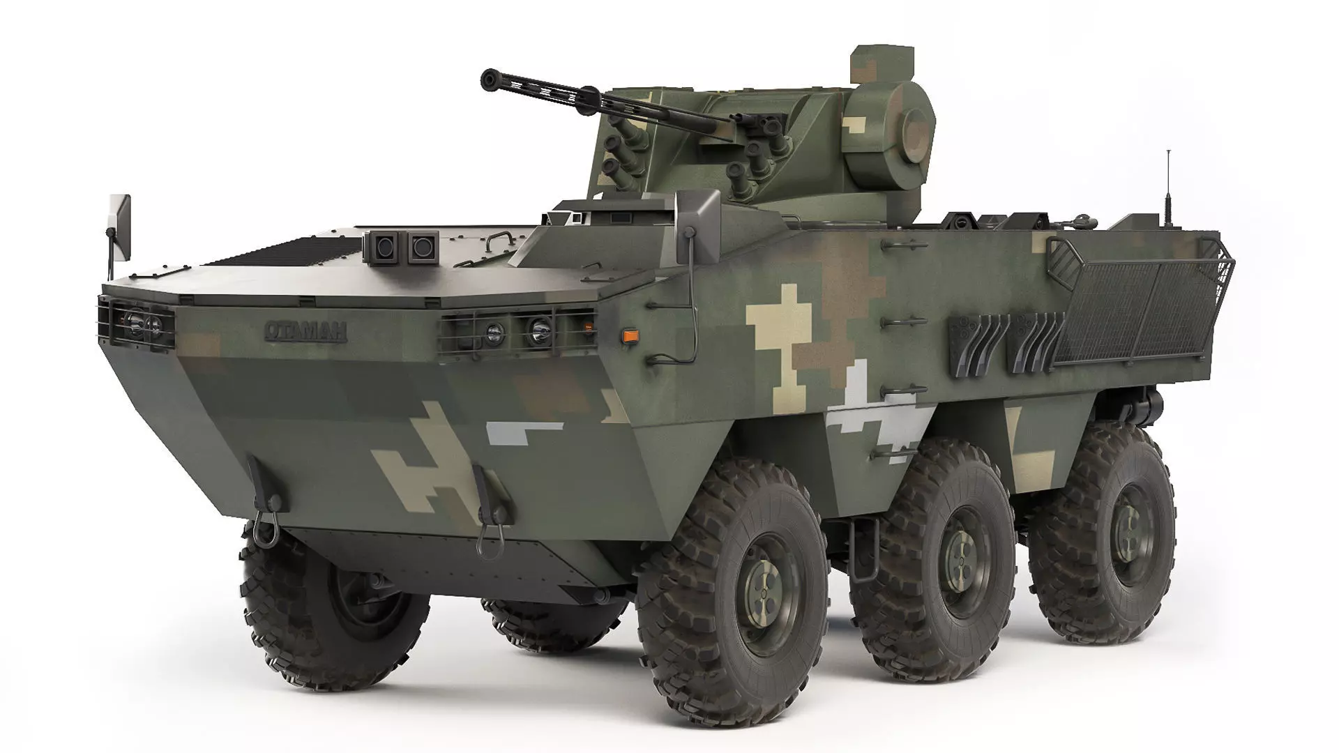BTR Otaman-3 2019 3D model_0