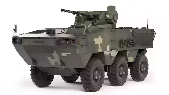 BTR Otaman-3 2019 3D model