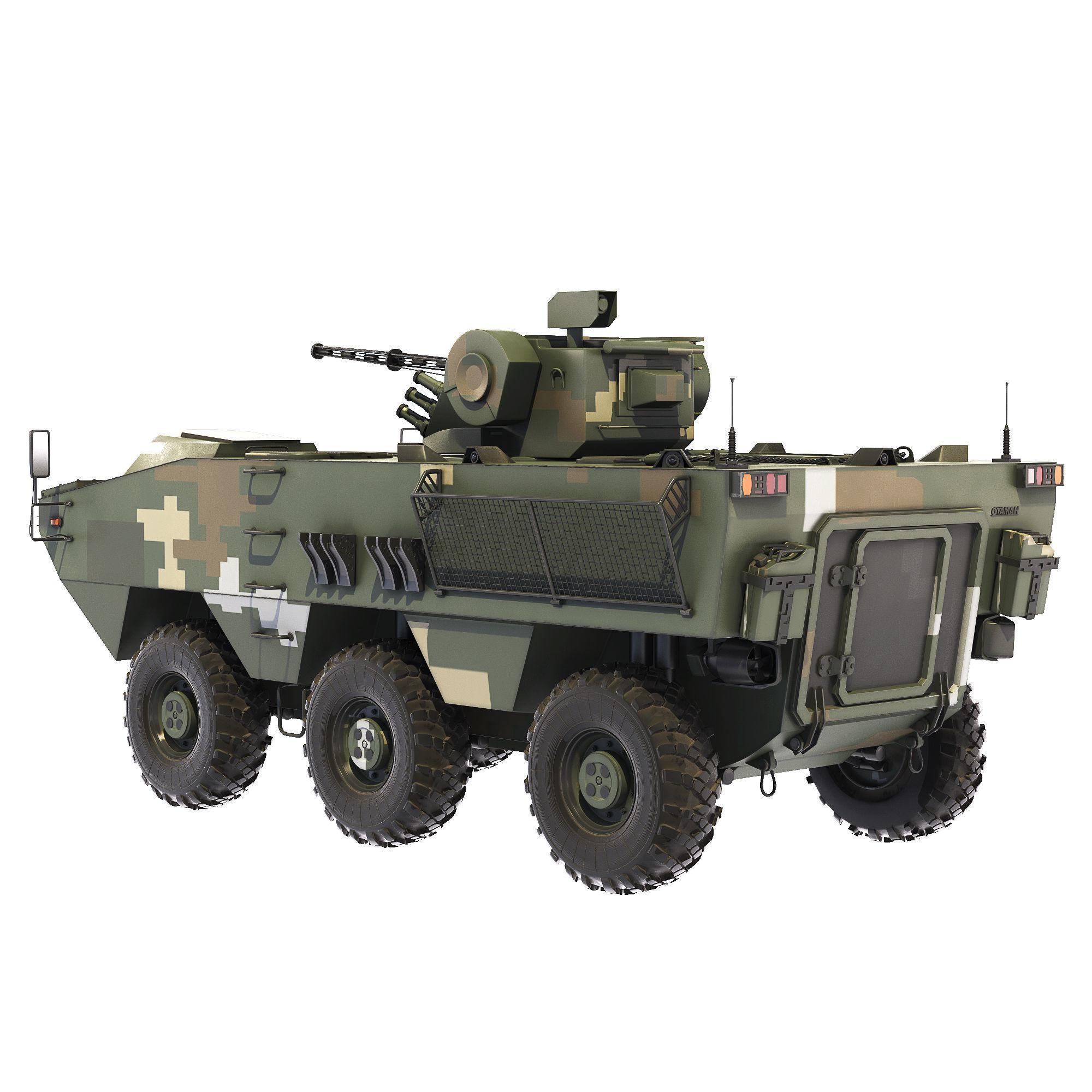 BTR Otaman-3 2019 3D model_7