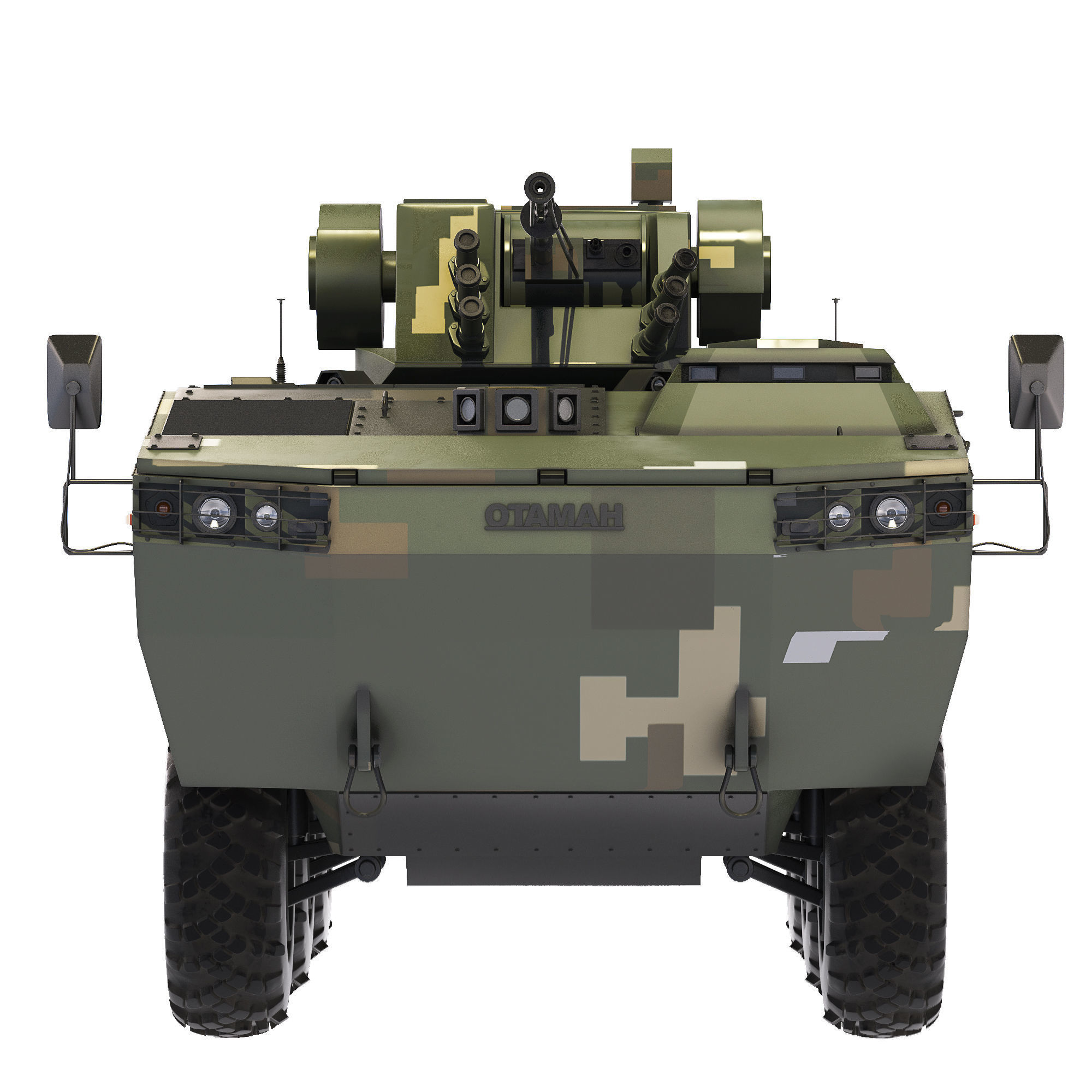 BTR Otaman-3 2019 3D model_11