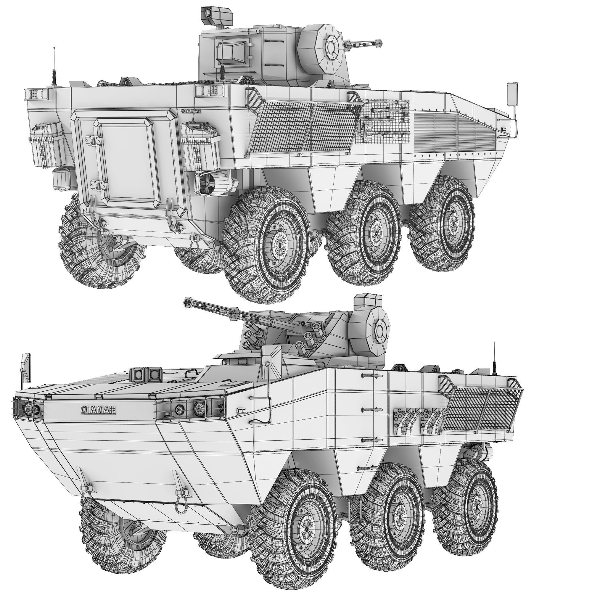 BTR Otaman-3 2019 3D model_3