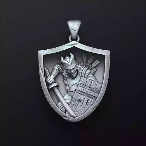Samurai Pendant