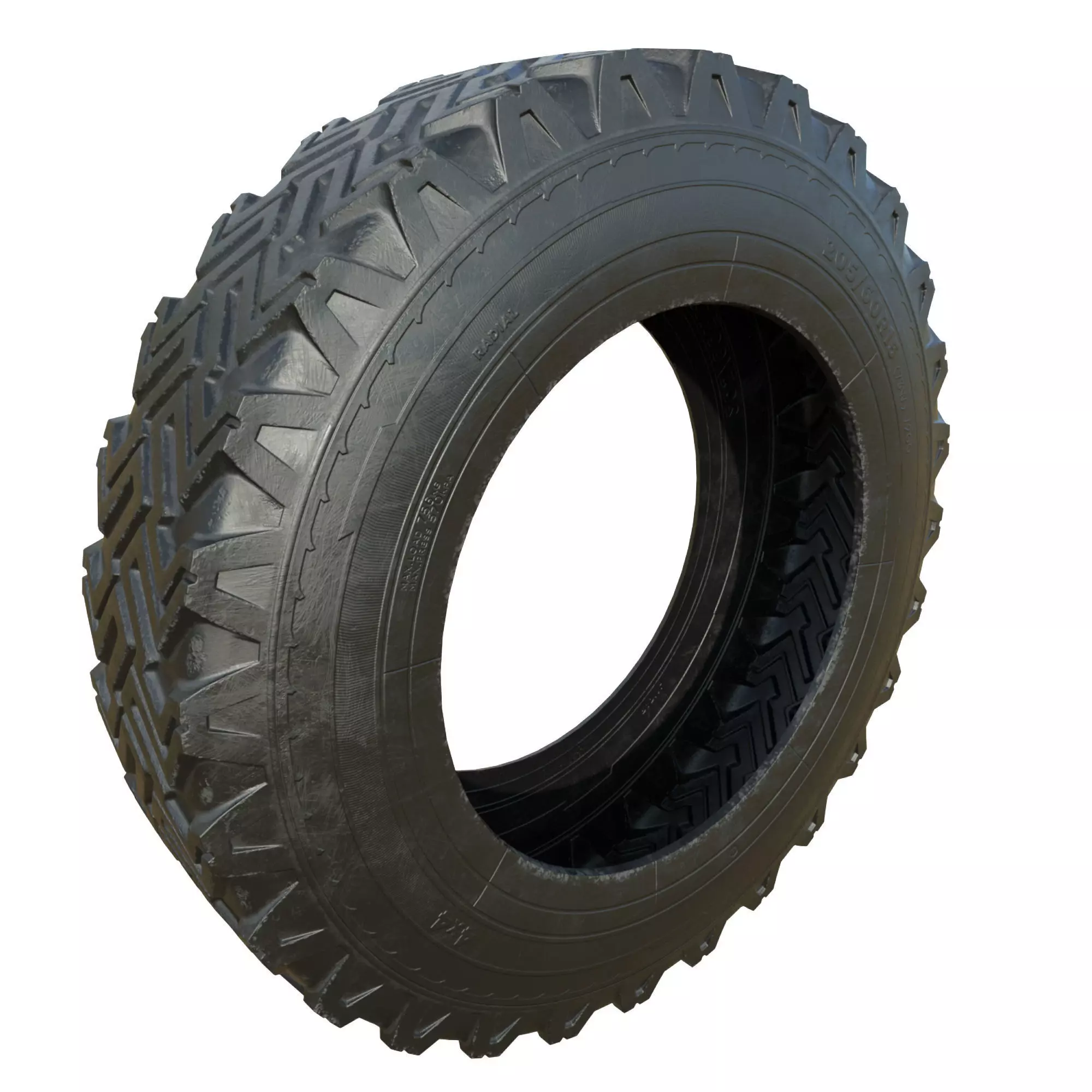 Car Tire 3D model_0