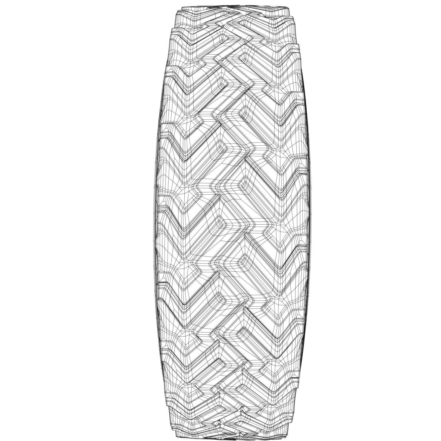 Car Tire 3D model_18