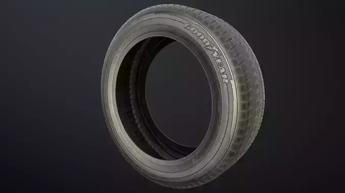 Low Poly Tire