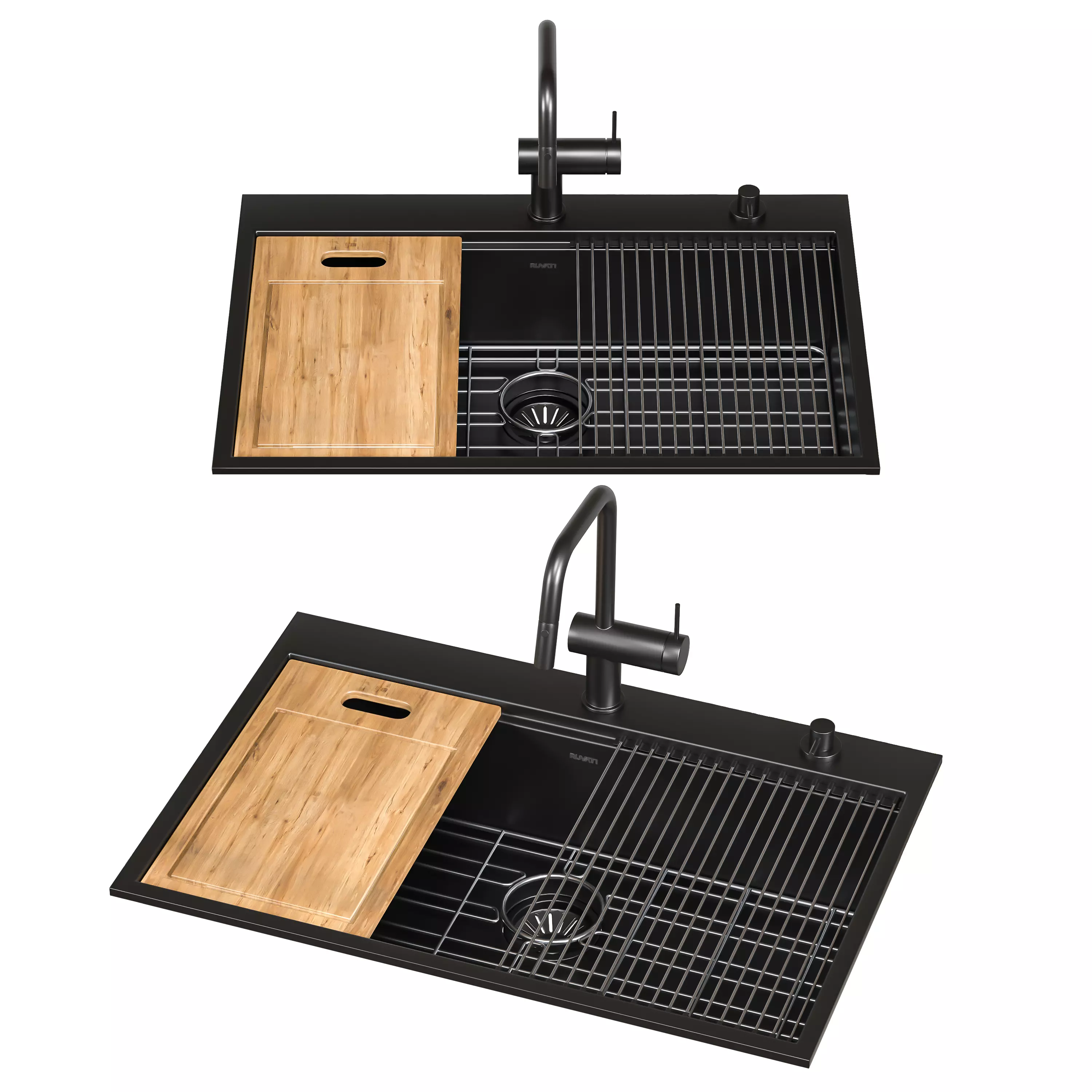 Ruvati sink set2 3D model_1