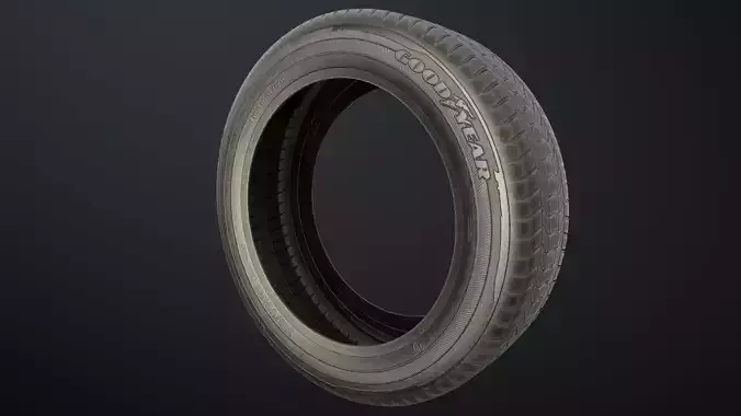 Low Poly Tire
