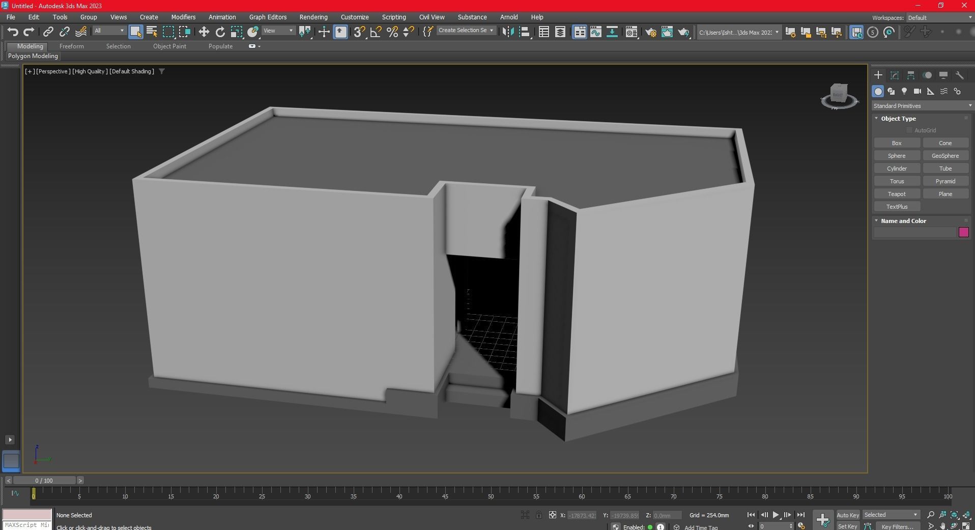 Game Building With PBR texture and Low-poly 3D model_13