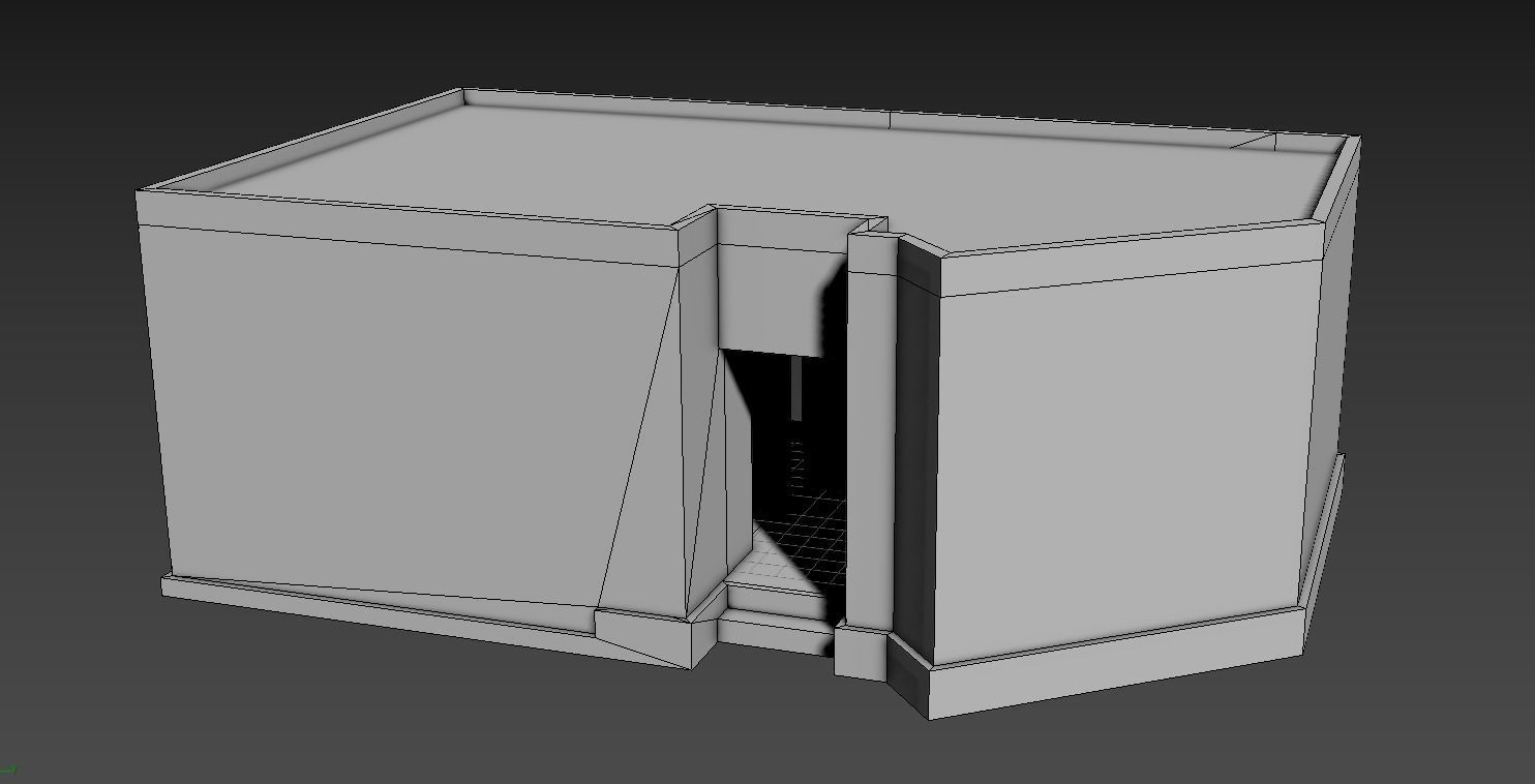 Game Building With PBR texture and Low-poly 3D model_9