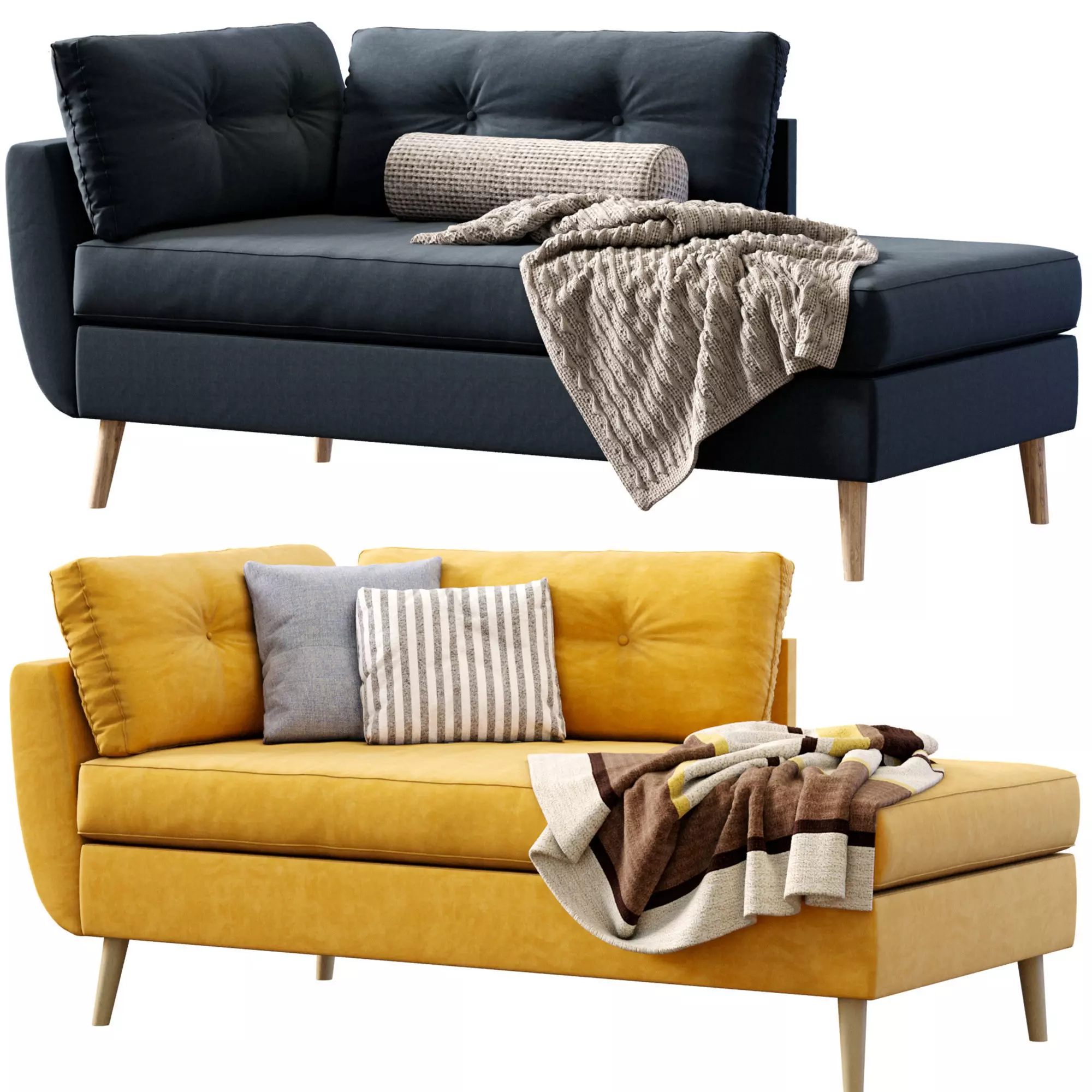 Chaise Lounge Norfolk 3D model