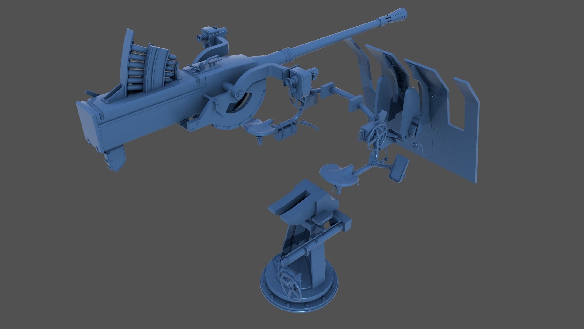 Flak 42 - Personal license - 1-48 scale 3D print model_6