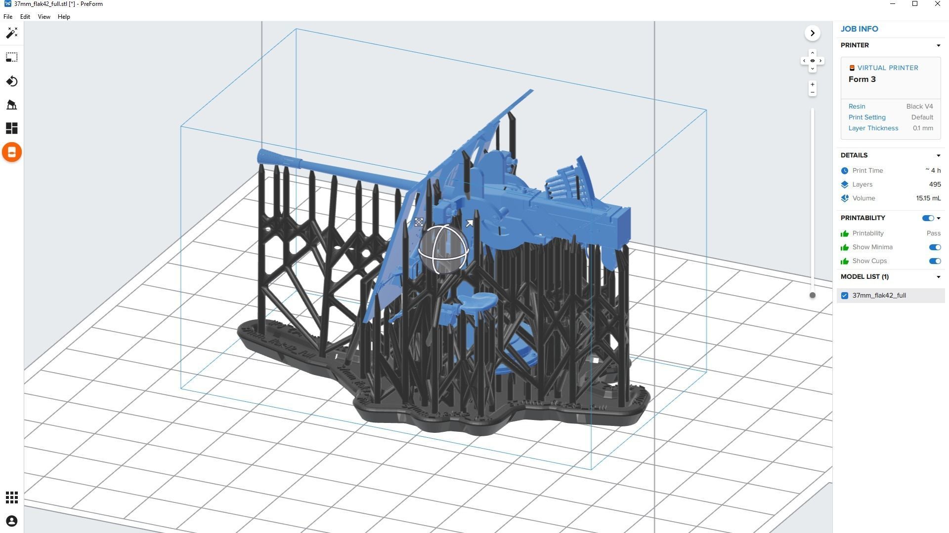 Flak 42 - Personal license - 1-48 scale 3D print model_10