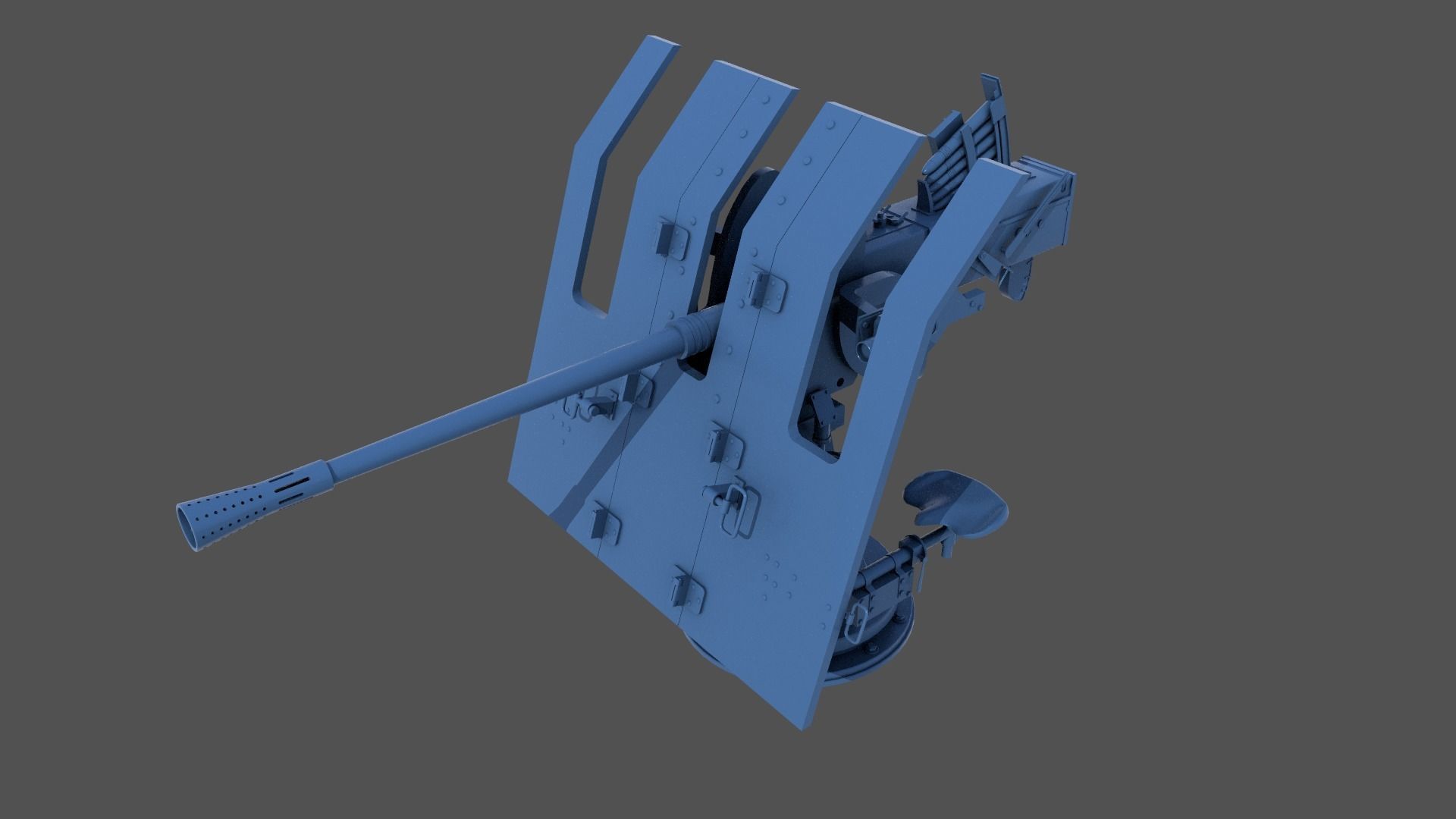 Flak 42 - Personal license - 1-48 scale 3D print model_3