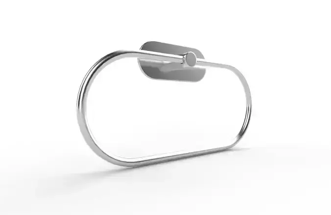 Towel Holder 01 Low-poly 3D model