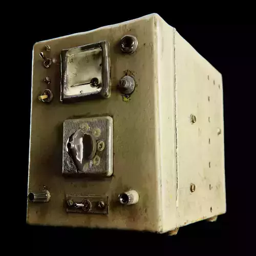 Old electric rectifier - Photoscan Free 3D model