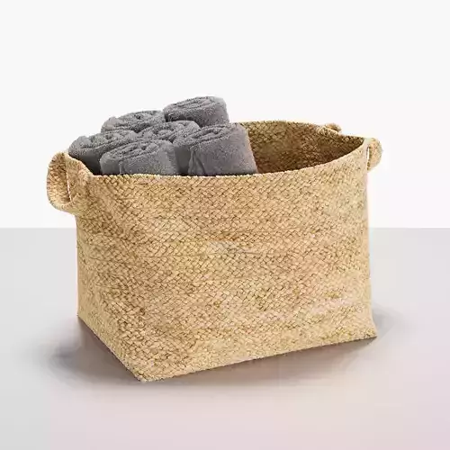 Bathroom Towel Basket