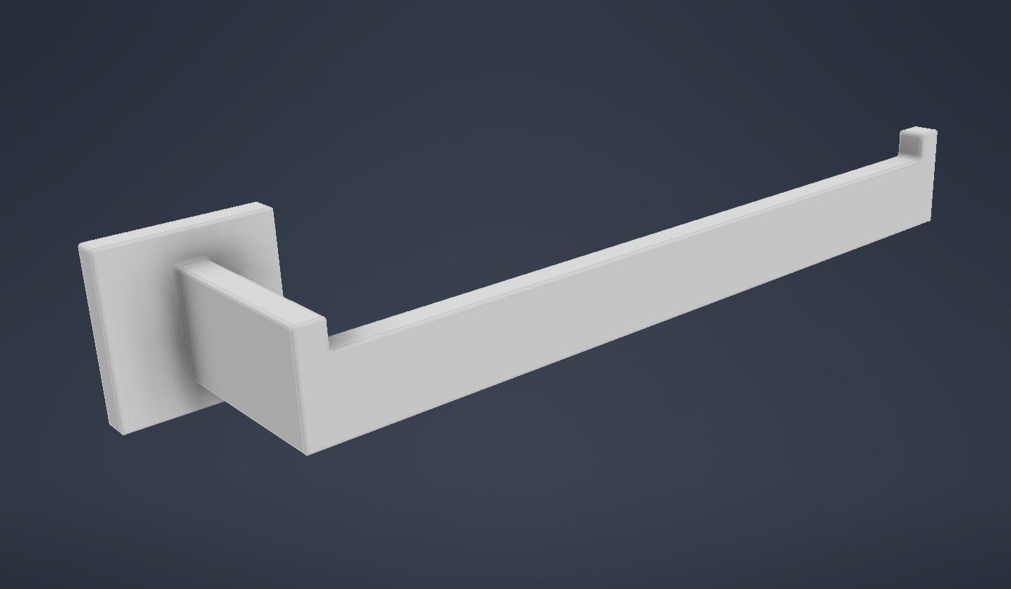 Towel Holder 02 Free low-poly 3D model_30