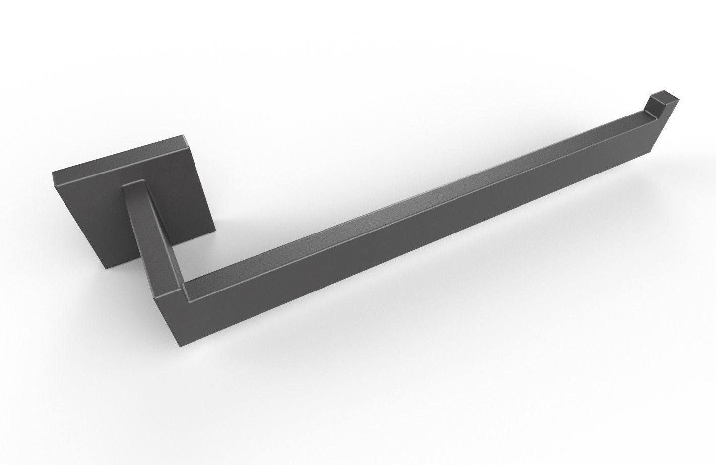 Towel Holder 02 Free low-poly 3D model_2