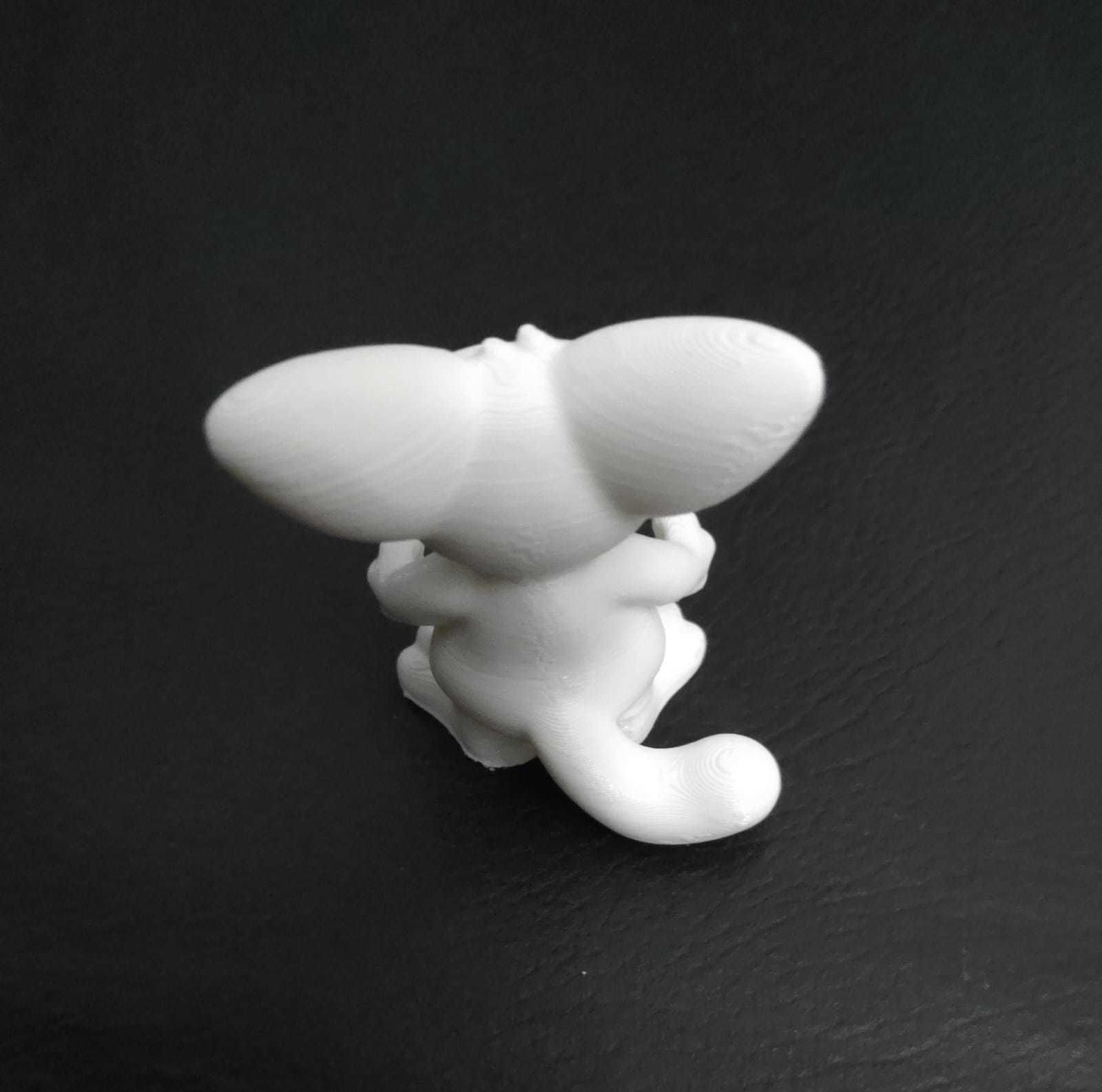 Cartoon Fennec Fox 3D print model_12