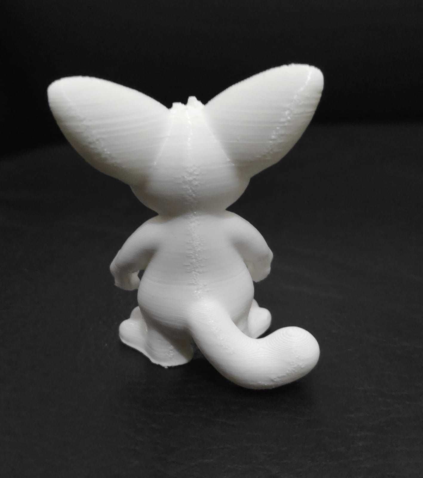 Cartoon Fennec Fox 3D print model_7