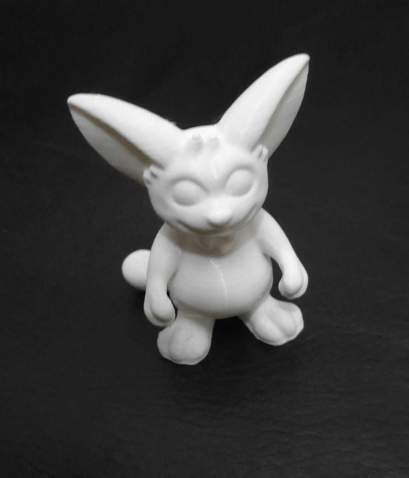 Cartoon Fennec Fox 3D print model_11