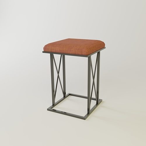 Simple Chair - 14 3D model