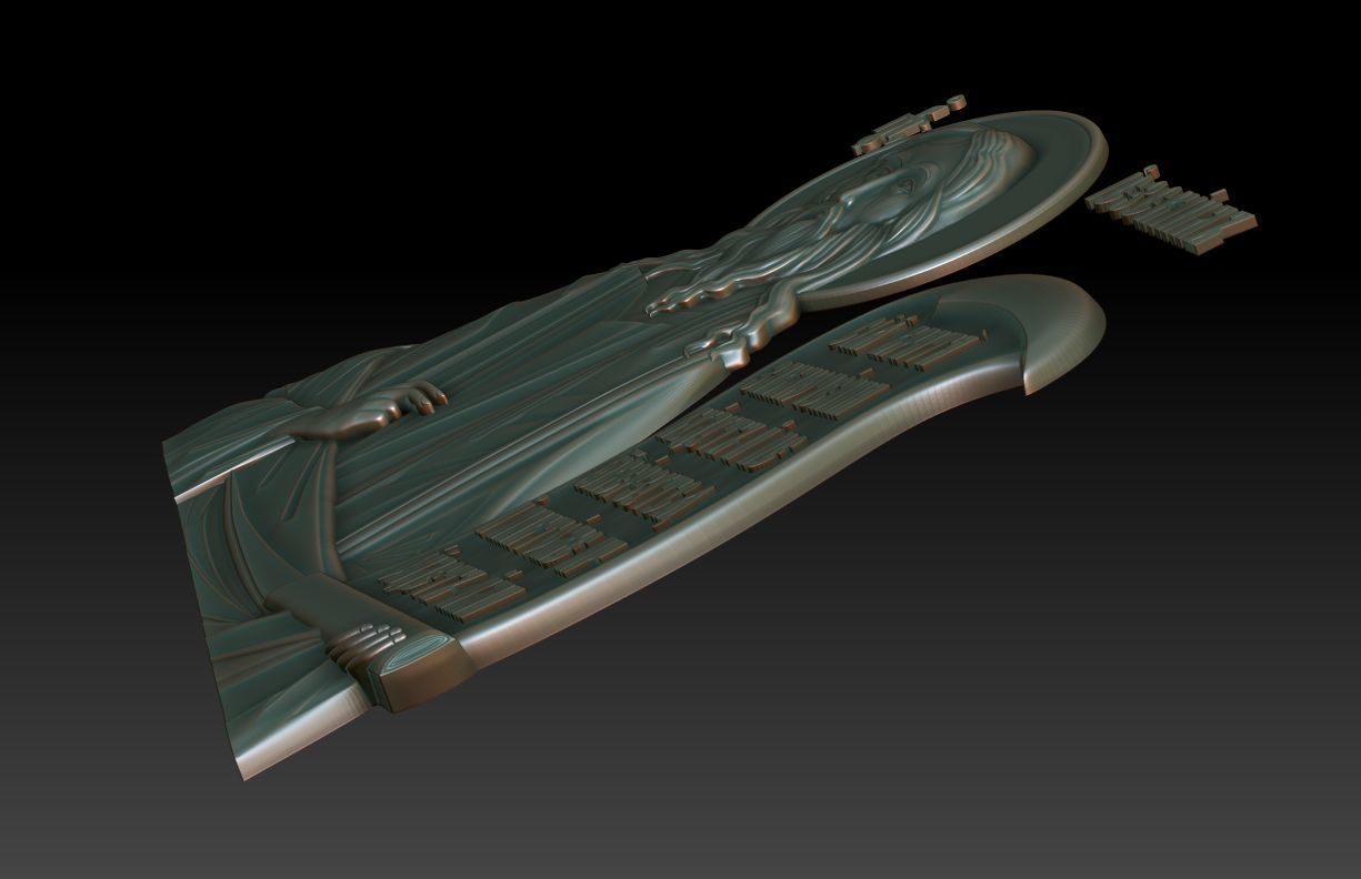 Prophet Ezekiel 3D model_13