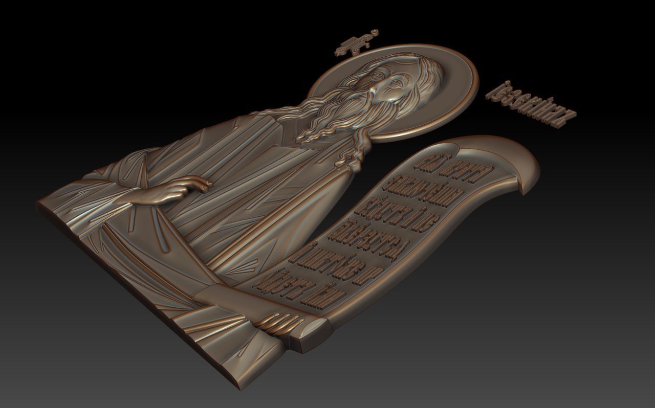 Prophet Ezekiel 3D model_3
